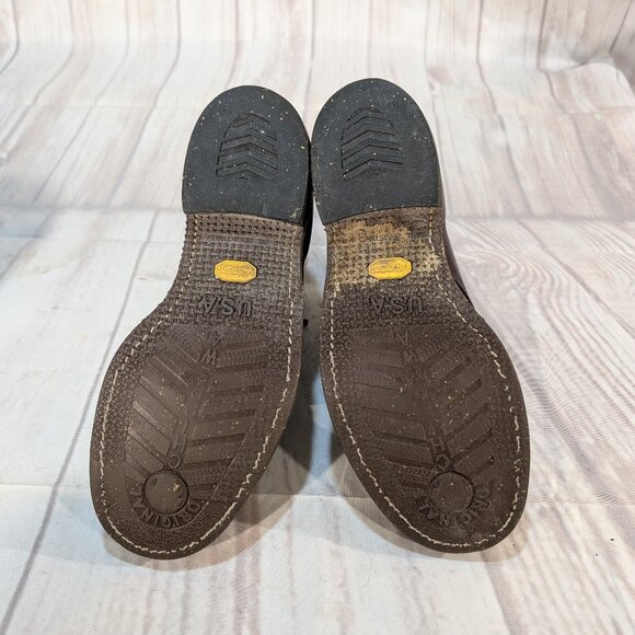 Vintage Chippewa Original Cordovan Leather Men's Work Boots - Picture 10 of 13